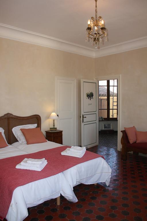 La Montagute Villa Thezan-des-Corbieres Rum bild