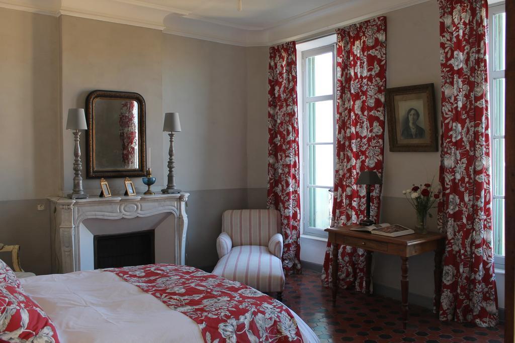 La Montagute Villa Thezan-des-Corbieres Rum bild